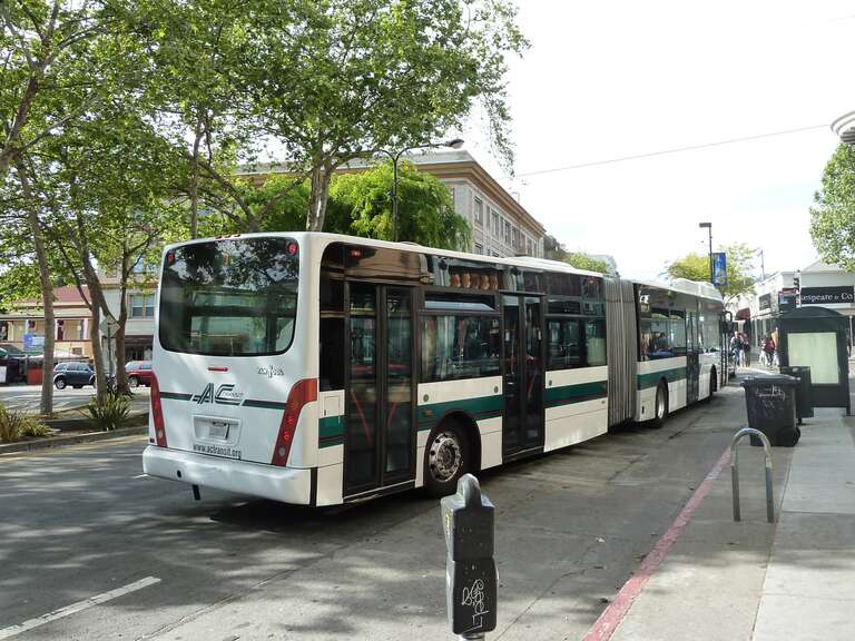 AC Transit articulated bus