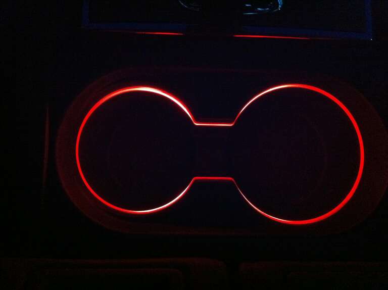 Cup holders have cool selectable ambient lighting.

10 days with the Lincoln MKX, a high-tech crossover SUV. More details on the experience can be found at: www.hightechdad.com/?p=7906