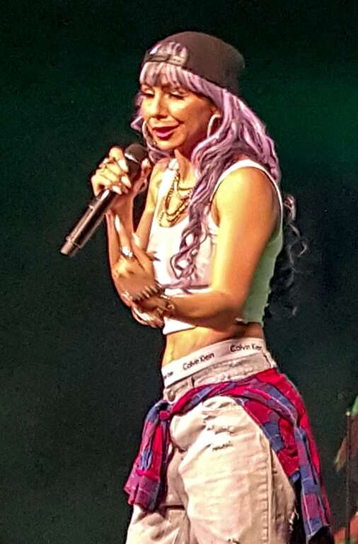 Anjelah Johnson as Bon Qui Qui at the McAllen Convention Center on April 18th 2016