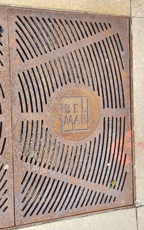 Belmar sidewalk tree grate, Lakewood, CO