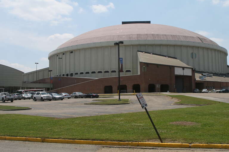 The Cajundome, depicted in Lafayette, Louisiana, United States.
