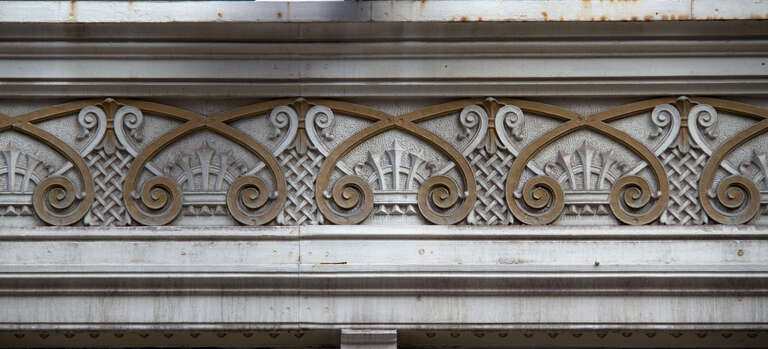 Cast Iron Building Decoration