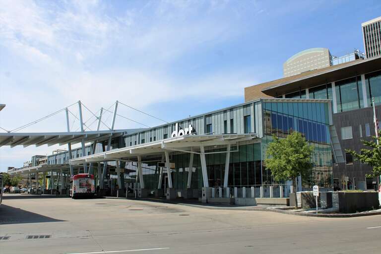 Central Station in Downtown Des Moines, Iowa.