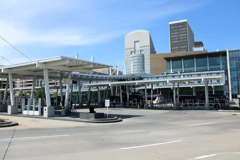 Central Station in Downtown Des Moines, Iowa.