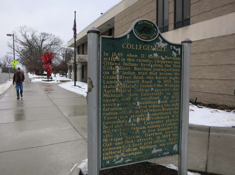 Collegeville Historical Marker