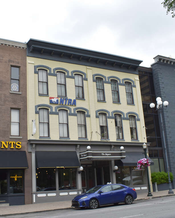 The Victorian Commercial Block in Lexington, Kentucky, also known as the Square, is listed on the National Register of Historic Places.