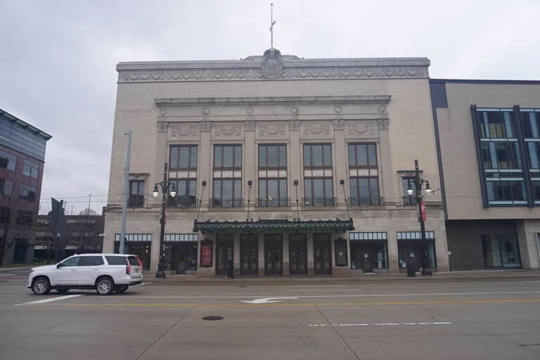 Orchestra Hall in Detroit, Michigan (United States).