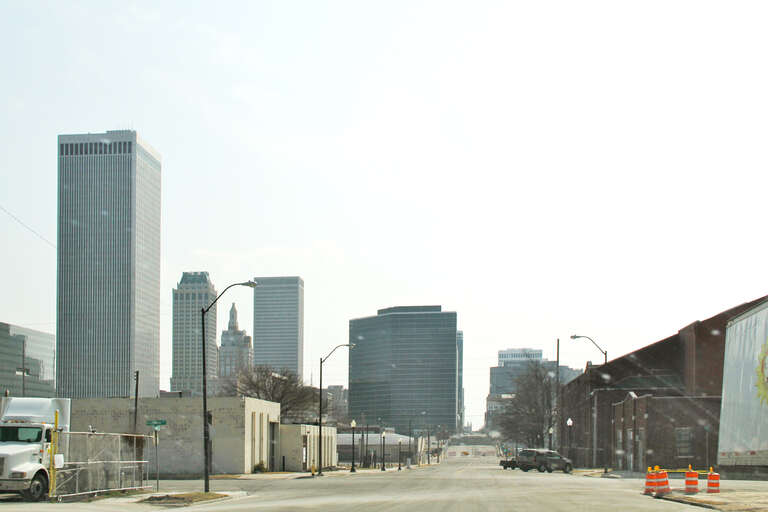 Downtown Tulsa OK USA