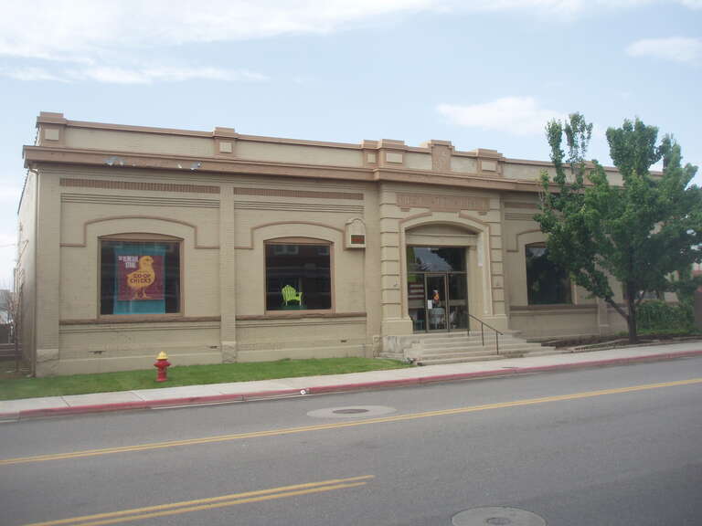 The First National Bank of Layton, a historic former bank building in Layton, Utah, United States.