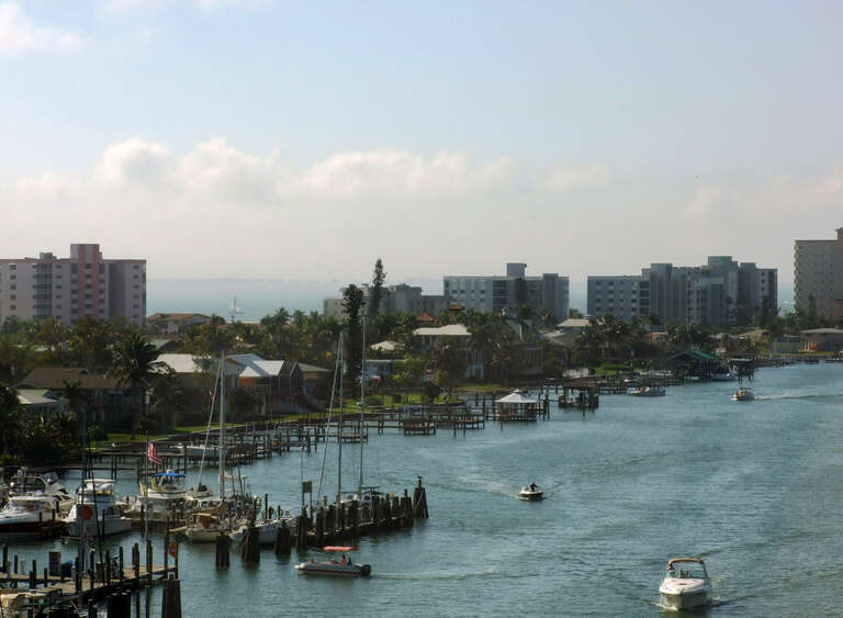 Harbor in Fort Myers Beach, Florida