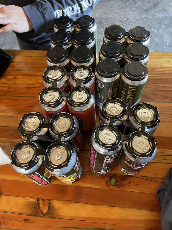 Beer at Full Circle Brewing Co., Fresno, California