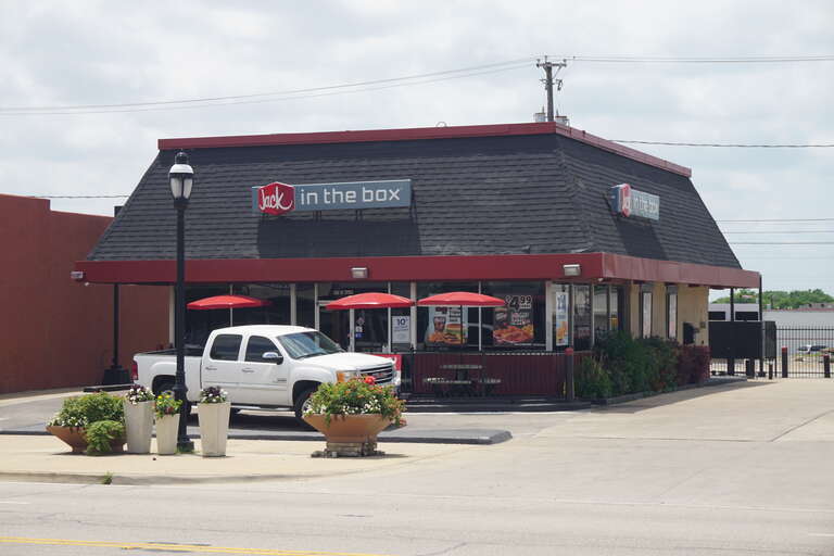 Jack in the Box in Grand Prairie, Texas (United States).