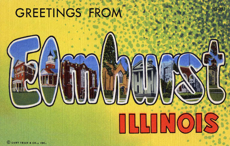 Production Date: 1950
Source Type: Postcard
Printer, Publisher, Photographer: Aero Distributing Company, Curt Teich (#G-331, #0C-H1772)
Postmark: None
Collection: Steven R. Shook
Tenney and Hilbert Published Market Price in 2009: $5-$10
Source: