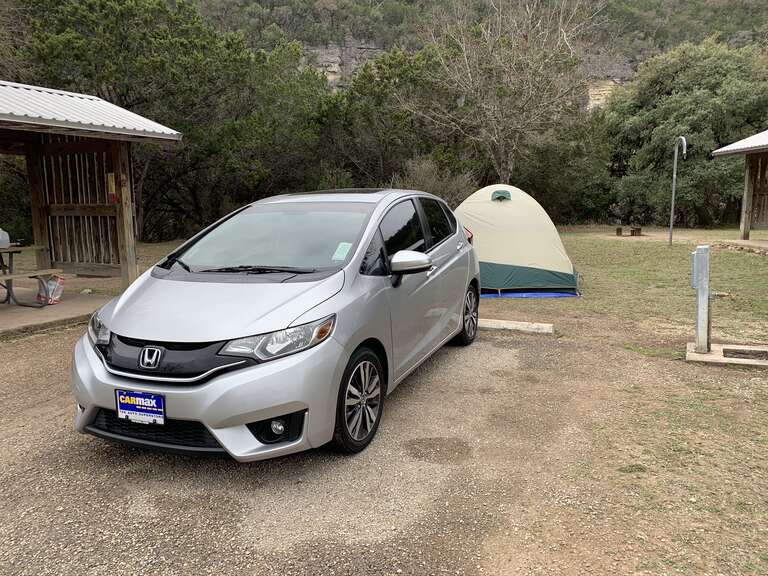 Camping Texas State natural area