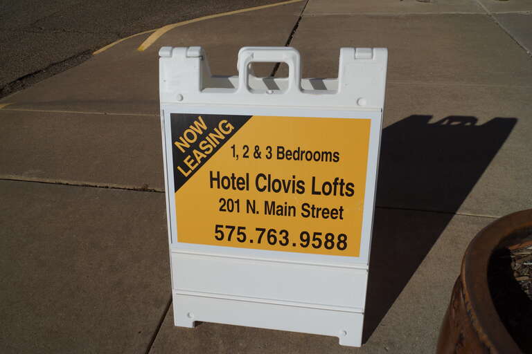 Hotel Clovis, New Mexico.