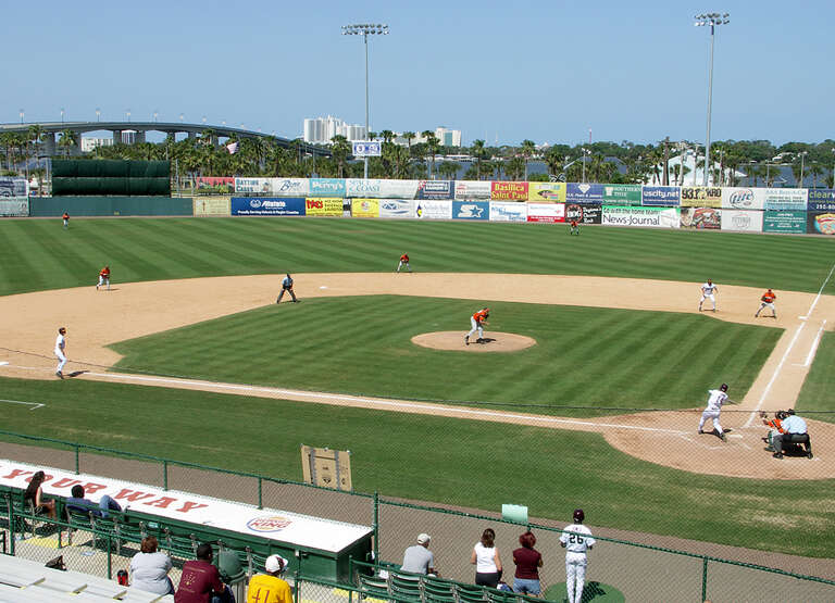 Jackie Robinson Stadium in Daytona Beach, FL, USA. Bethune-Cookman University vs. Florida A&amp;amp;M University.