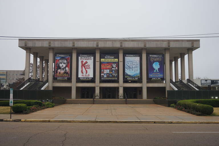Thalia Mara Hall in Jackson, Mississippi (United States).