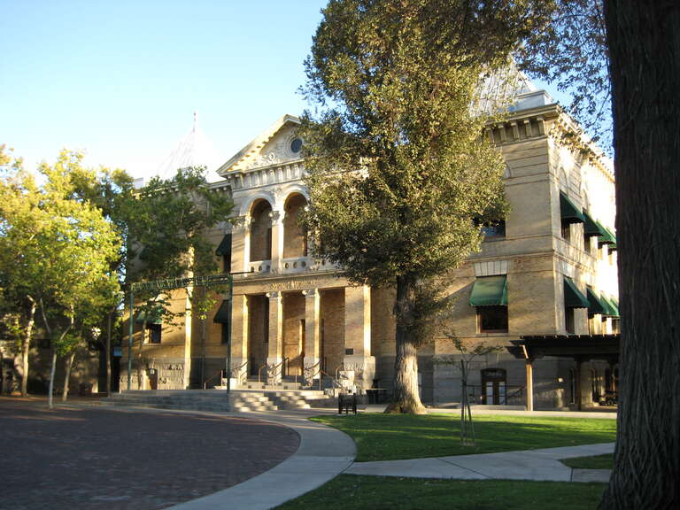 Kings County Courthouse — Hanford, California.
Built in 1896, on the National Register of Historic Places.
