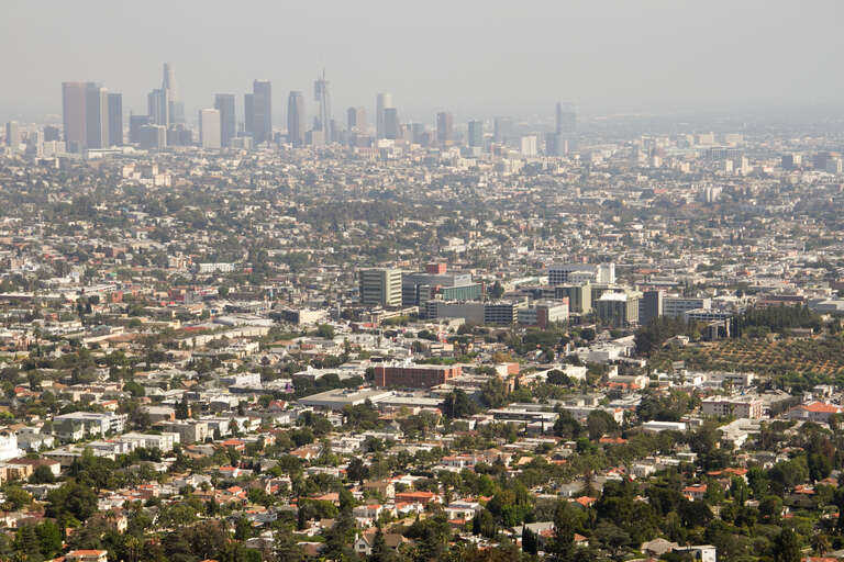 Beautiful LA form the Griffith Observatory