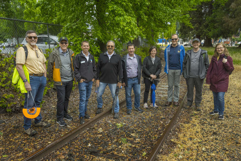 A tour along the abandoned railway ODOT owns in Washington County