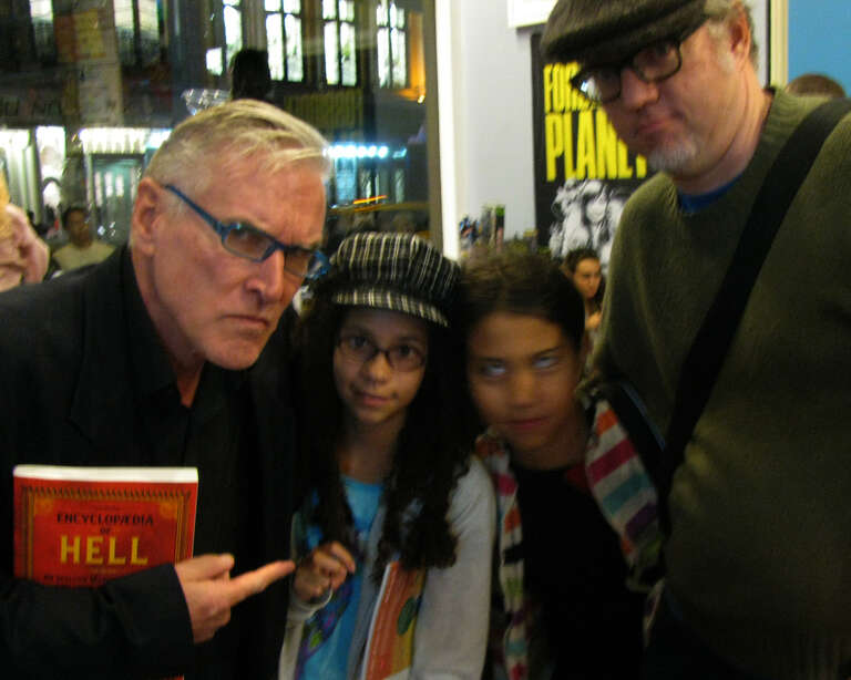 American comedy writer, author, and producer Martin Olson at the Forbidden Planet store.