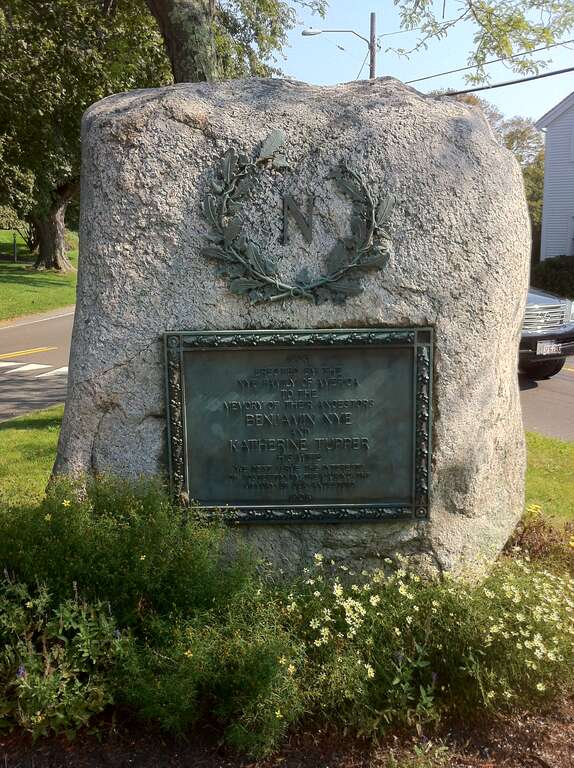 Memorial to Benjamin Nye and Katherine Tupper