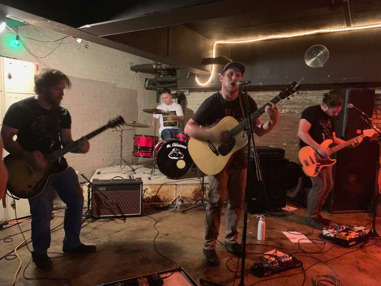 Mr. Carnivore playing live in the basement of Mahalls 20 Lanes in Lakewood OH