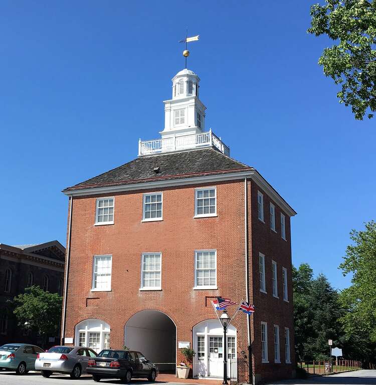 1826 Town Hall of New Castle, Delaware