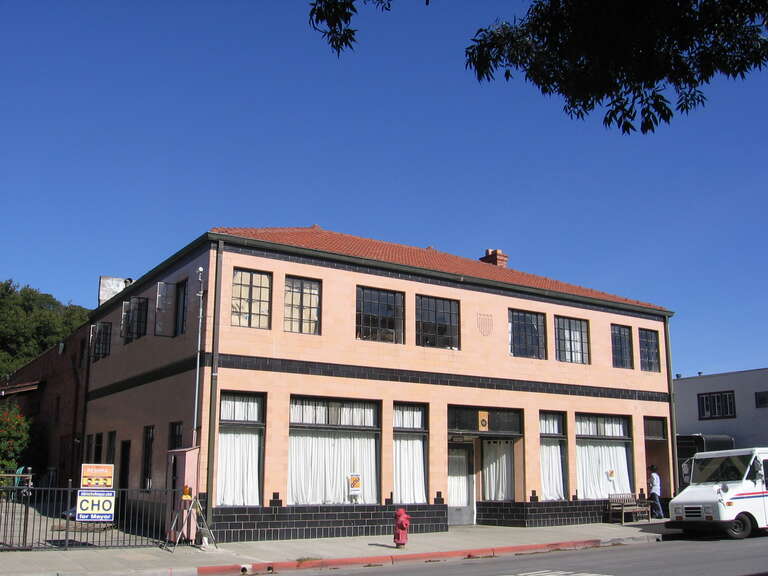 The Art Deco styled Banquet Hall in the Niles district of Fremont, California, USA.