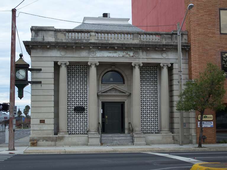 Old Ocala National Bank, in the Ocala Historic Commercial District, in Ocala, Florida