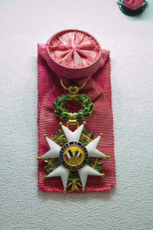 National Order of the Legion of Honour, France's top honor.  Part of a display of award winning MIT scientists.