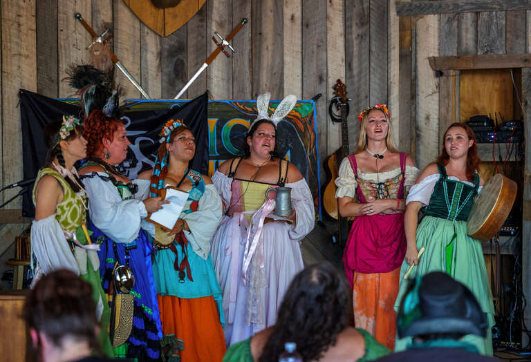 Photo taken during the 2021 opening weekend for the Ohio Renaissance Festival.