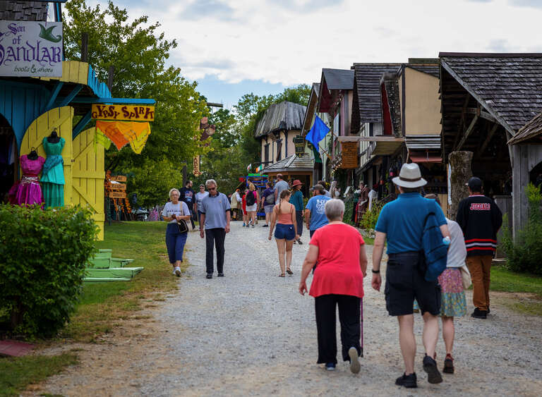 Photo taken during the 2021 opening weekend for the Ohio Renaissance Festival.