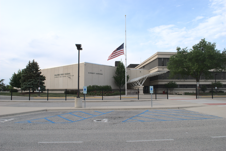 Palatine High School in Palatine, Illinois