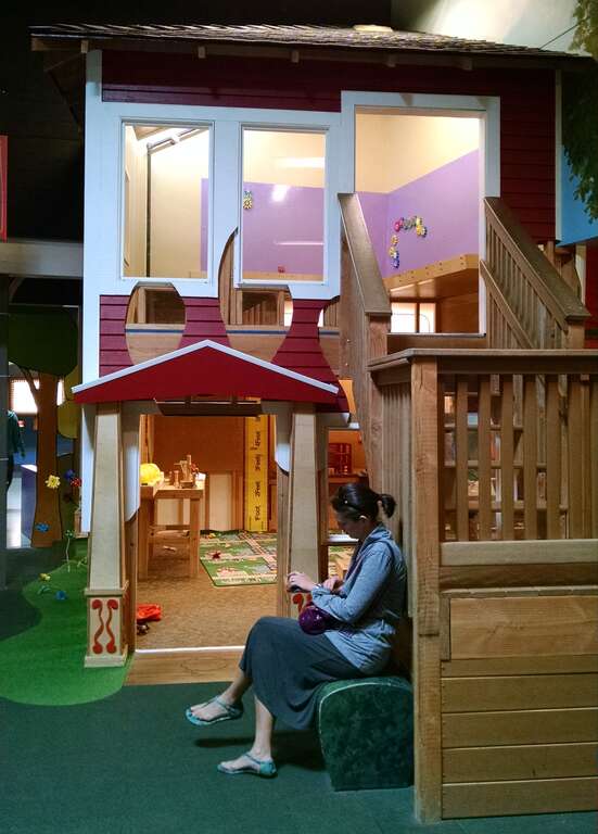 Portland Children's Museum interior in w:Oregon.