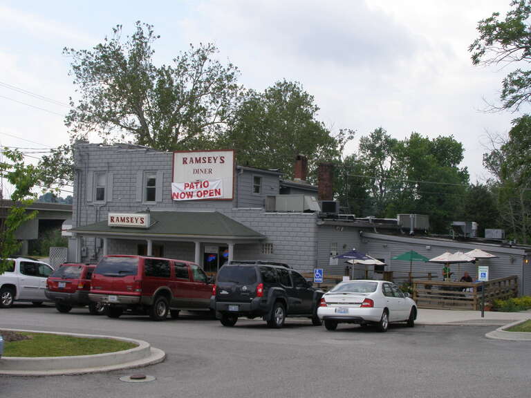 Ramsey's Diner, southwest of Lexington at 4391 Old Harrodsburg Rd.
