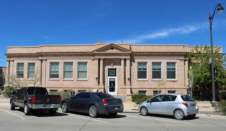 The Rapid City Carnegie Library, located at 600 (formerly numbered 604) Kansas City Street in Rapid City, South Dakota. The property is listed on the National Register of Historic Places.