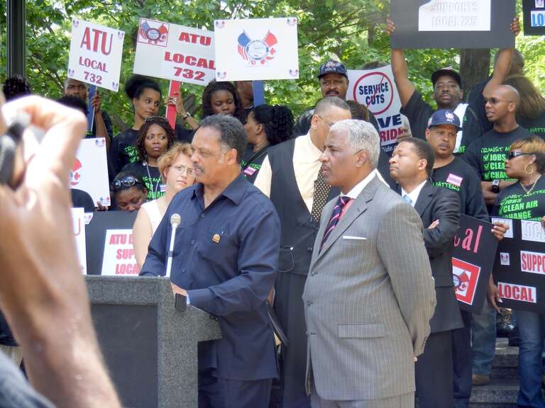 Rev. Jesse Jackson and William Bell