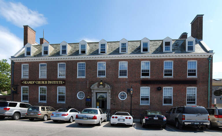 Seamen's Church Institute of Newport in Newport, Rhode Island, United States, which was built in 1929 and added to the National Register of Historic Places in 1983