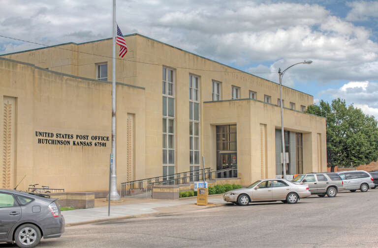 US Post Office-Hutchinson, 128 E. First St. Hutchinson
