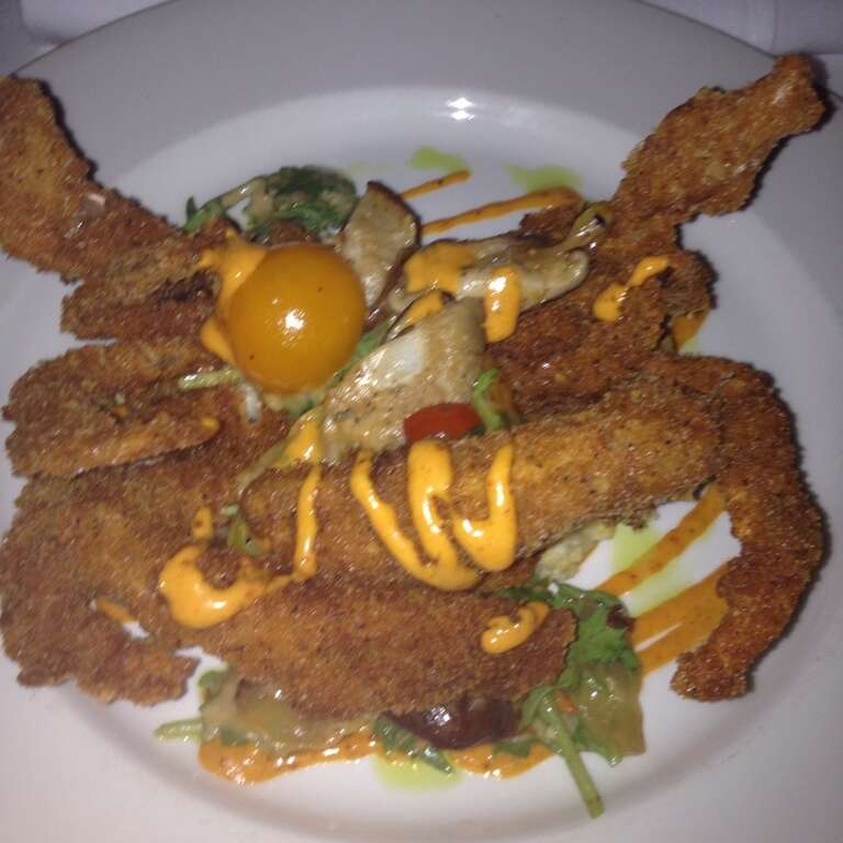 Hands down best soft shell crab I've eaten  (via Foodspotting)