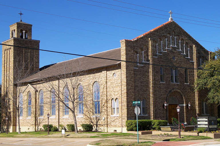 Saint Anthony's Catholic Church in Bryan, Texas, United States was built in 1927. It was listed on the National Register of Historic Places on September 25, 1987.