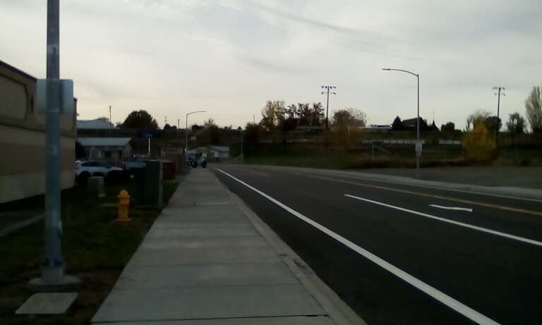 Connection between Stevens Drive and Duportail Street completed in 2016 in en:Richland, Washington.
