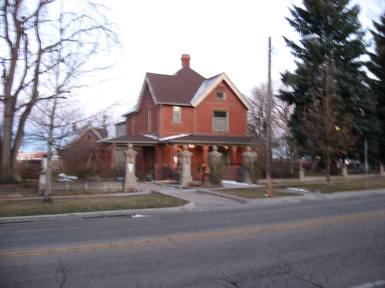 The T.M. Callahan House, located at 312 Terry Street in western Longmont, Colorado, United States.  Built in 1892, the Queen Anne-style house was listed on the National Register of Historic Places in 1985.