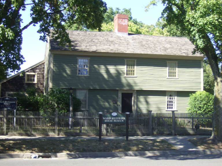 The Ward-Heitmann House is the oldest surviving structure in West Haven, Connecticut.
