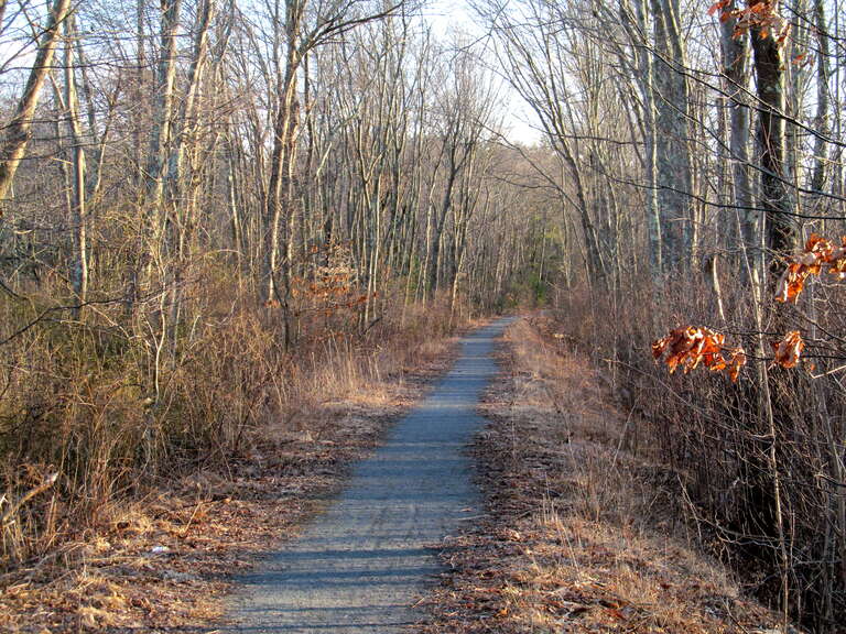 Whitney Spur Rail Trail in March 2014
