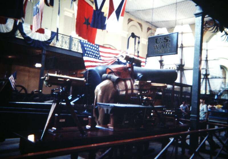 Digital copy of 1978 slide. Arts and Industries Building. Smithsonian Institution, Washington, D.C. Complete indexed photo collection at WorldHistoryPics.com.