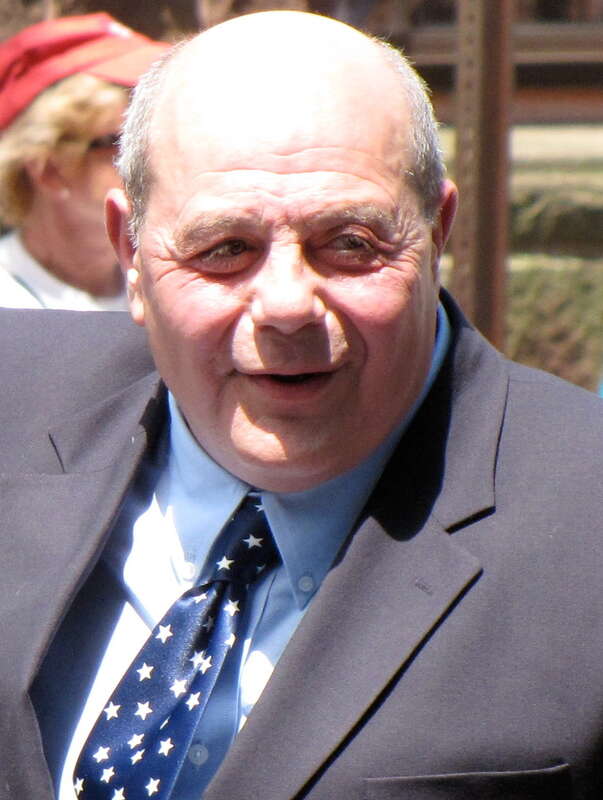Buddy Cianci at the Bristol Fourth of July Parade in 2009.