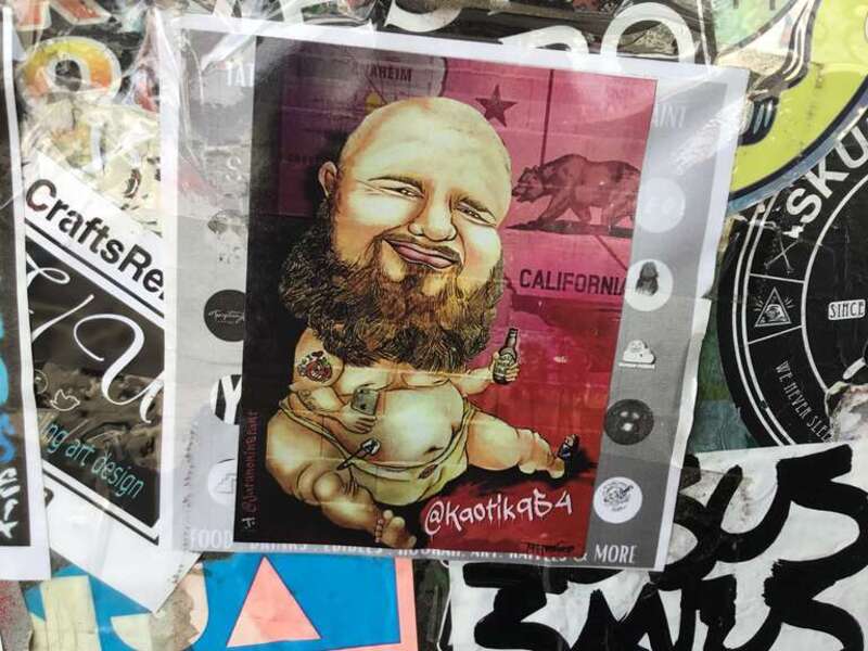 Street art in Bushwick, Brooklyn