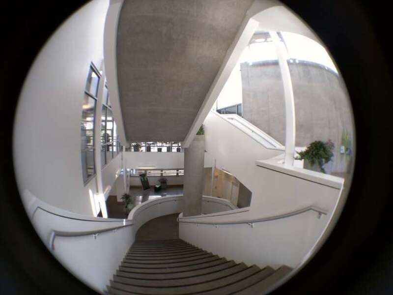 The newly opened Center for Sustainable Landscapes, a green building that is part of Phipps Conservatory in Pittsburgh, Pennsylvania